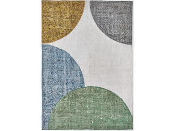 BUBBLES - Patterned handmade wool Kilim by SITAP Carpet Couture Italia - view 2